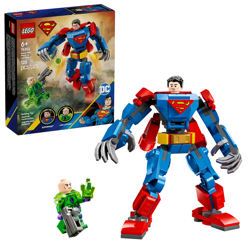 Lego Dc #76302 Superman™ Mech Vs. Lex Luthor™ – Deezbricks